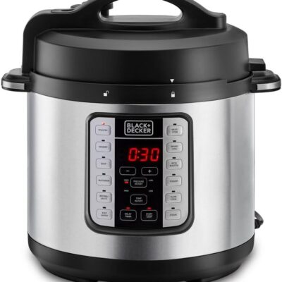 حلة ضغط كهربائية بلاك اند ديكر 6لتر 7×1 1000وات PCP1000-B5