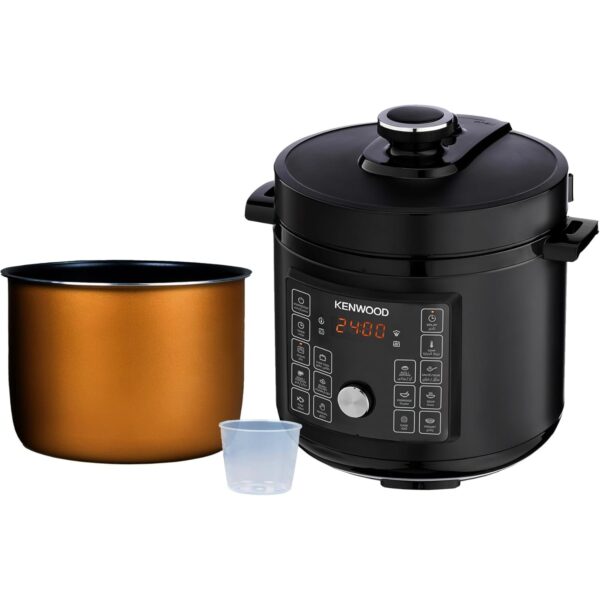 ⁦حلة ضغط كينوود 6لتر 1000وات 16×1 PCM90.000BK⁩ - الصورة ⁦5⁩