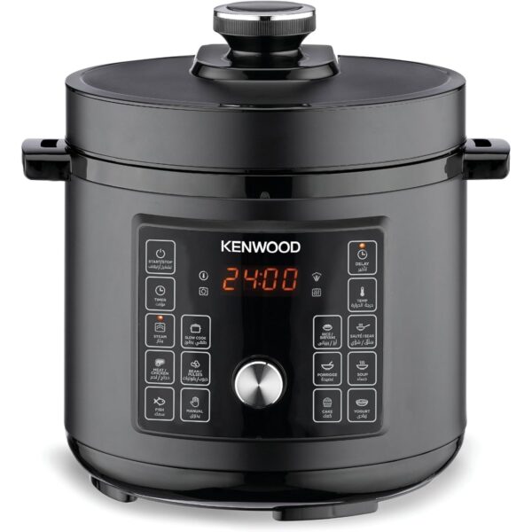 حلة ضغط كينوود 6لتر 1000وات 16×1 PCM90.000BK