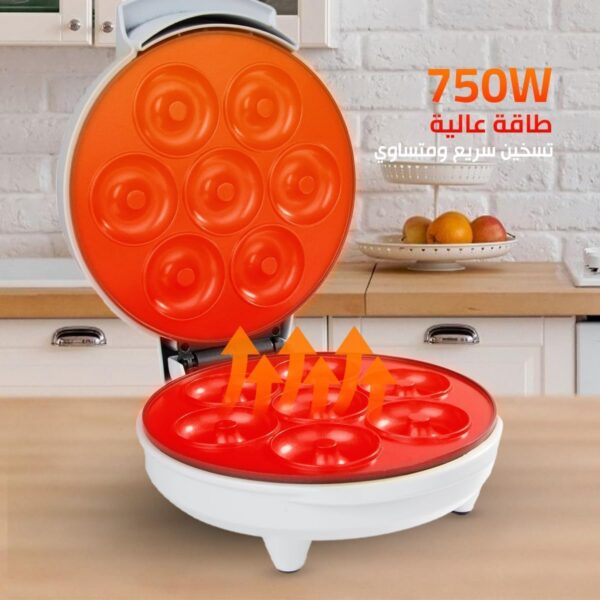⁦ماكينة تحضير الدوناتس من dsp بقدرة 750وات 7قطع KC1173⁩ - الصورة ⁦3⁩