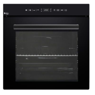 فرن بيورتي كهربائي 60 سم 88 لتر أسود بشاشة لمس ديجيتال Full Electric Digital touch Built-in Oven